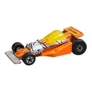 Vintage 1981 Mattel Hot Wheels Land Lord Orange Race Car Hong Kong K29